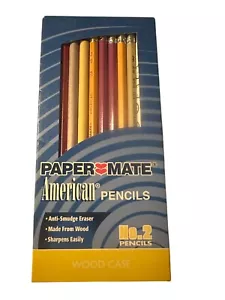 No 2 Pencils: 20 Vintage 2001 Paper Mate American Pencils Made In USA - Picture 1 of 2