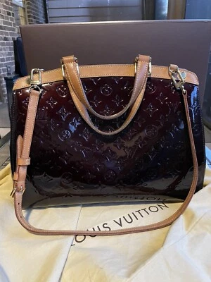 Bolso de Mano LOUIS VUITTON Amarante Brea Monograma Cuero Vernis GM M91616 Foto 1 de 4