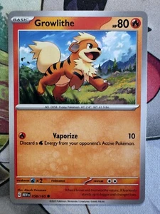 Growlithe Non Holo English Pokemon TCG BKAB991 - Picture 1 of 1