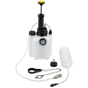 3L+1L Car Brake Clutch System Fluid Bleeder System Bleeding Kit with Gauge - Picture 1 of 12