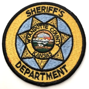 Wyandotte County Kansas Sheriff's Police Dept Patch 3.5"- - Picture 1 of 2