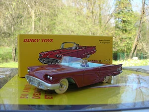 1/43 METAL DINKY TOYS FORD THUNDERBIRD CABRIOLET Réedition DE AGOSTINI Ref 555 - Imagen 1 de 12