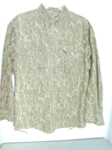 Browning Men's Camoflage Denim Jacket Size M Pockets Hunting Camo Style - Picture 1 of 5