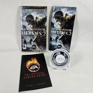 Medal of Honor Heroes 2 PSP Playstation Portable Game PAL UK Complete - Picture 1 of 2
