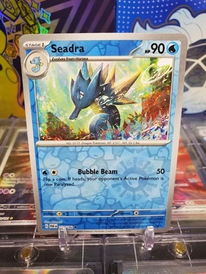Seadra 031/182 Reverse Holo Common Pokemon TCG S&V Paradox Rift - Image 1 of 2