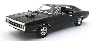 Greenlight 1/18 Scale Diecast 19122 - 1970 Dodge Charger - Black - Picture 1 of 6