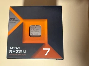 AMD Ryzen 7 7800X3D 4,2GHz 8 Kerne 16 Threads Gaming Desktop Prozessor Neu Versiegelt - Bild 1 von 2