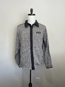 NWT $100 Columbia Men’s Sweater Weather Shirt Jacket II Gray Large - Picture 1 of 6