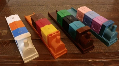 1960's Transogram, CHOO CHOO "The Numbers Color Train Game - Image 1 of 4