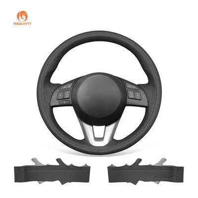 MEWANT DIY Steering Wheel Cover for Mazda 3 Axela 2013-2016 / 6 Atenza 2014-2017 Foto 1 de 4
