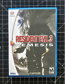 Dreamcast Resident Evil 3 Nemesis Custom Case NO Game or Manual