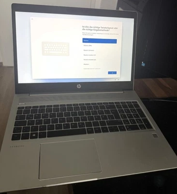 HP ProBook 450 G6, AMD Ryzen 5 3500u 16 GB RAM 256 SSD mit Netzteil - Bild 1 von 4