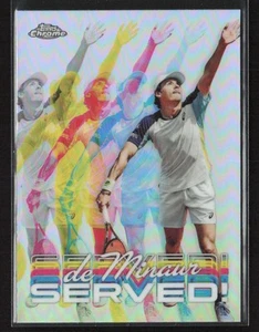 Alex de Minaur 2024 Topps Chrome #SER-AM Served! - Picture 1 of 2