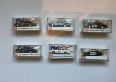 Lote de seis carros de polícia Busch  - Imagem 1 de 4