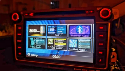 Clarion NX403EV Doppel DIN Autoradio - Bild 1 von 4