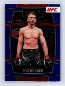 2022 Panini Select Dan Hooker #66 UFC Concourse Level Blue