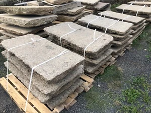 Alte Gredplatten, Granitplatten, Bodenplatten, Naturstein, antiker Granit - Bild 1 von 12