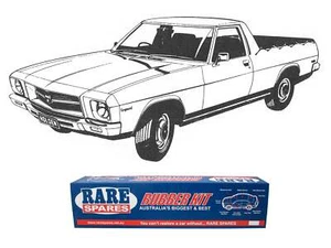 Body Rubber Kit Holden HQ Ute Gazelle - HQ2C - Picture 1 of 1