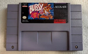 Bubsy in Claws Incontri del Tipo Peloso (Nintendo SNES, 1993) Funzionante, Gioco - Foto 1 di 4