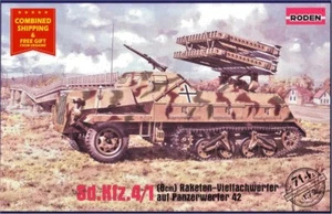 Roden 714 - 1/72 -SD.KFZ. 4/1 Panzerwerfer 42 (Late) German SAU WWII model kit - Picture 1 of 12