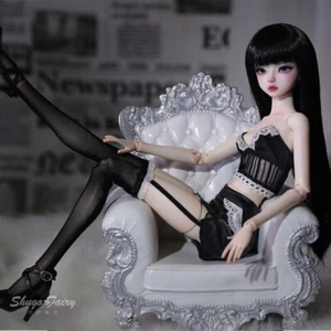 1/4 BJD Puppe 46 cm Mädchen Harz SD Kugelgelenk Puppen Komplettset Handarbeit Mädchen - Bild 1 von 12
