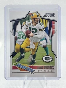 2023 Score Football Aaron Rodgers The Franchise No. 12 Packers - Picture 1 of 2