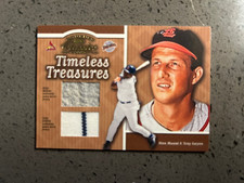 Stan Musial/Tony Gwynn 2003 Donruss Timeless Treasures Dual Jersey's #1/50!!!