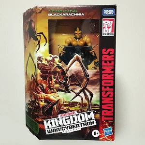 TRANSFORMERS WFC KINGDOM: BLACKARACHNIA (BEAST WARS) (DELUXE CLASS) - MISB - Foto 1 di 2