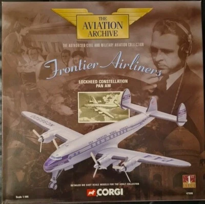 Corgi Aviation Frontier Airliners Lockheed Constellation Pan Am 47508 1:144 - Image 1 of 4