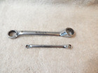 2 Snap-On Offset Box Wrenches - Xs67 7/32-3/16 & Xs1820 9/16-5/8 - Excel.