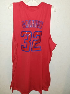 ADIDAS SWINGMAN NBA LOS ANGELES CLIPPERS BLAKE GRIFFIN CHRISTMAS JERSEY MEN'S XL - Picture 1 of 3
