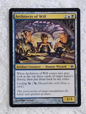 MTG Architects of Will - Alara Reborn (ARB) #17 Magic Gathering Card NM - Image 1 of 4