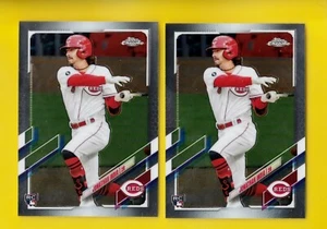 2021 TOPPS CHROME UPDATE USC74 JONATHAN INDIA RC 2 ROOKIE CARD LOT - Picture 1 of 1