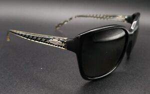 Suncloud Cayenne Polarized Butterfly Wrap Sunglasses CN black with stripes