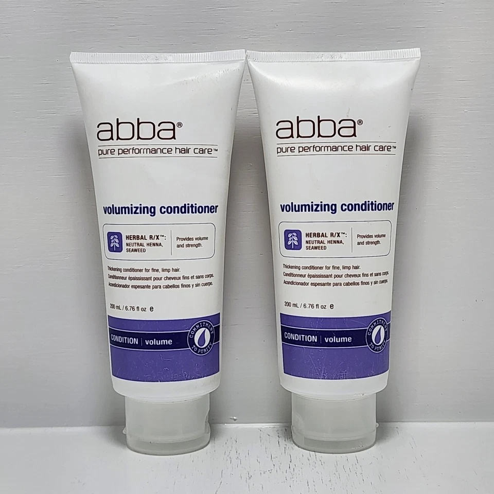 ABBA Pure Volumizing Conditioner 6.76 oz | Pack of 2 | Free Shipping | New - Image 1 of 1