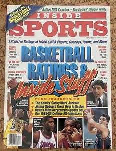 Inside Sports Magazine - 1988 December - Basketball Ratings And Inside Stuff - Picture 1 of 1