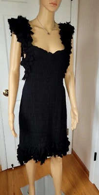 Yoana Baraschi black cocktail dress Size M (L) - Изображение 1 из 4