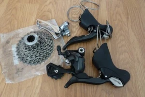 Shimano Ultegra 6700 Part Groupset 10 speed shifters/mechs/cassette - Picture 1 of 11