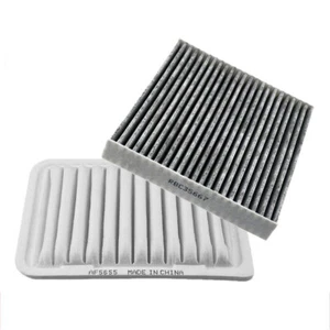 For Toyota Corolla 2009-13 Matrix 06-18 Yaris Engine + Cabin Air Filter - Bild 1 von 7