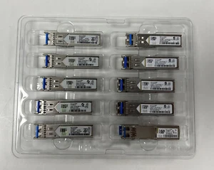 10 x CISCO GLC-LH-SMD. GARANTIE 90 JOURS. LIVRAISON GRATUITE AU ROYAUME-UNI - Photo 1/2