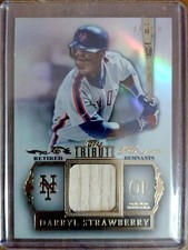 Darryl Strawberry 2013 Topps Tribute Retired Remnants Relic /99