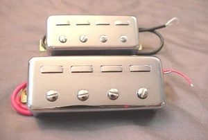 PASTILLAS DE BAJO PARA VIOLÍN CROMADAS - ESTILO BAJO VIOLÍN - JUEGO DE PASTILLAS - Imagen 1 de 4