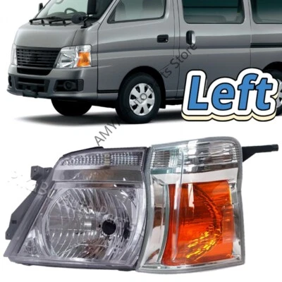 Left For NISSAN LHD Caravan Urvan E25 MK4 2005-12 Headlight Corner Light NO Bulb - Image 1 of 4