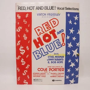 Red Hot and Blue! Vocal Selections Songbook Sheet Music Score 1936 Chappell - Picture 1 of 7