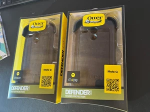 OEM LONTERBOX DEFENDER CUSTODIA ROBUSTA PER MOTOROLA MOTO G XT1032-1034 Nero x2 - Foto 1 di 1