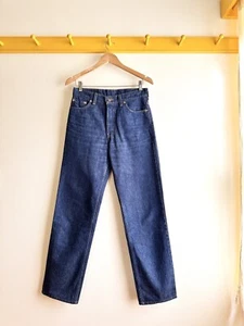 Vintage 80s Levi's levis jeans denim 510 zip fly dark rinse USA made size 29" - Picture 1 of 6