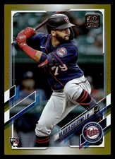2021 Topps Update Gilberto Celestino Rookie Gold Foil