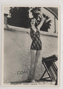 1938 BAT Modern Beauties Series 6 Tobacco Large Frances Robinson #35 s5j