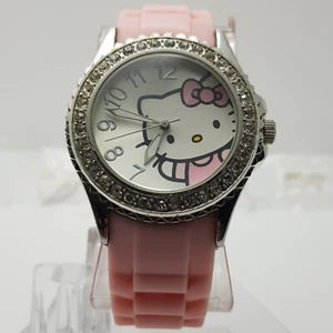 Sanrio HELLO KITTY Women's Watch Japan Movement Fast Shipping....NEW BATTERY - Picture 1 of 8