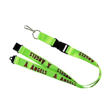 MLB Los Angeles Anaheim Angels Neon Green Breakaway Lanyard Keychain NWT Cover